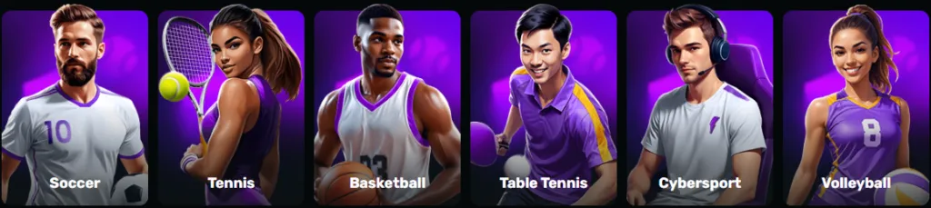 Sports at Wino Casino